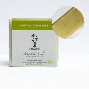 Gently Exfoliate Handmade Soap (Moringa Oleifera)